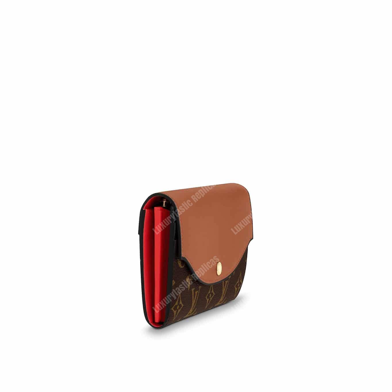 LV Sarah Tuileres Wallet Monogram Marron
