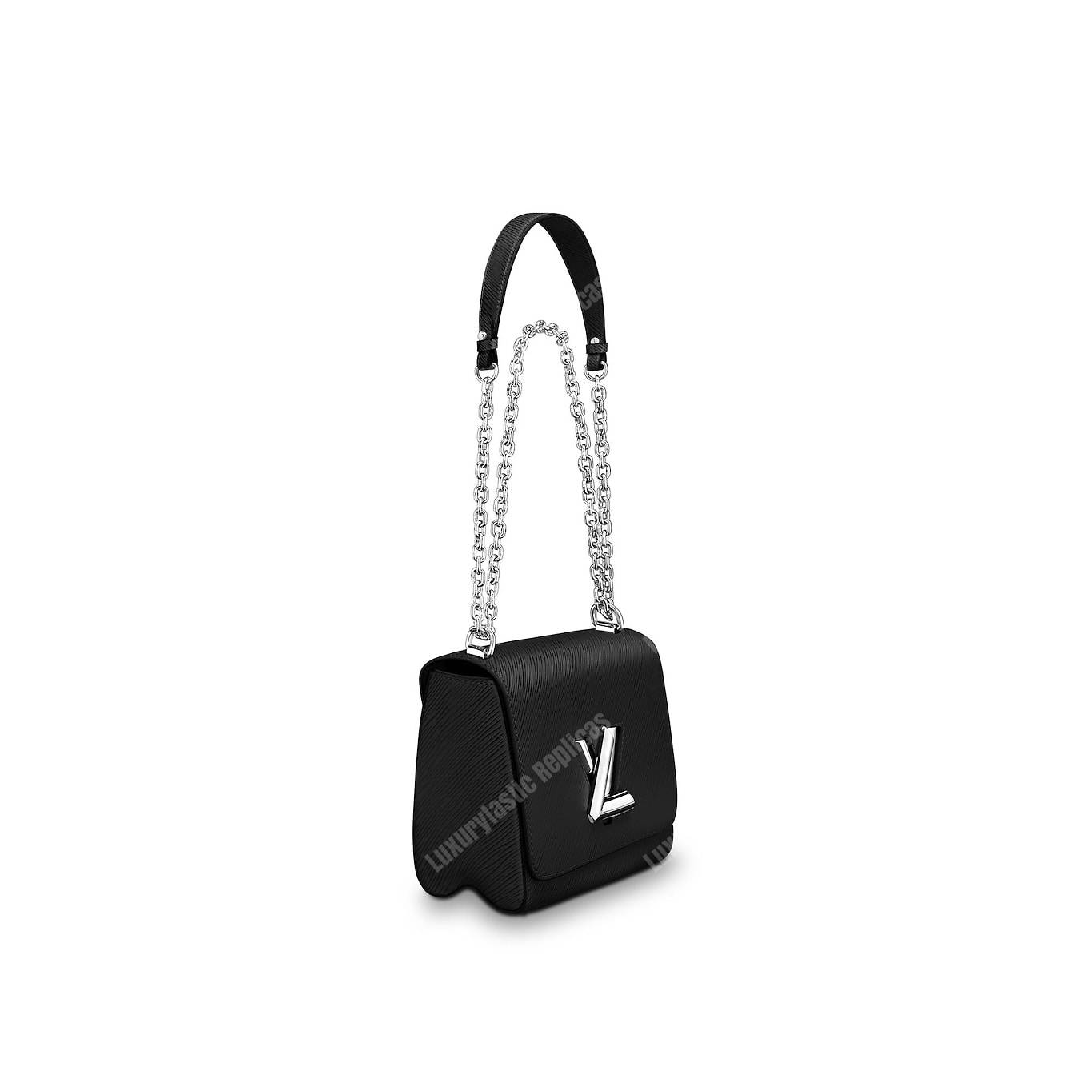 LV Twist MM Epi Leather Black