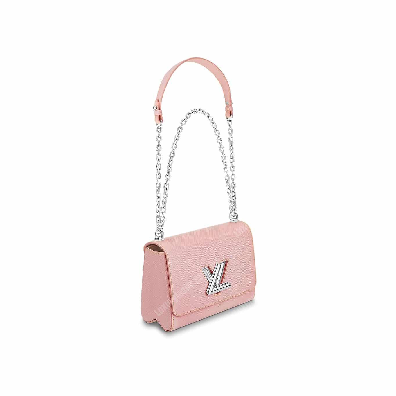 LV Twist MM Epi Leather Rose