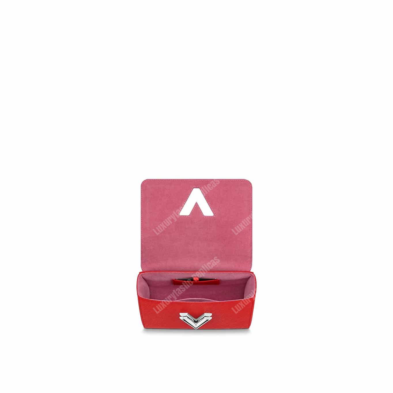 LV Twist MM Epi Leather Red