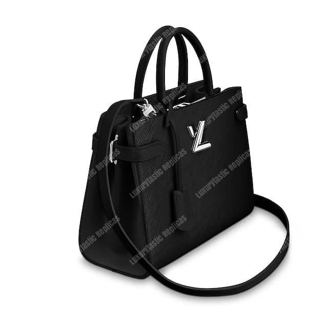 LV Twist Tote Epi Leather Noir
