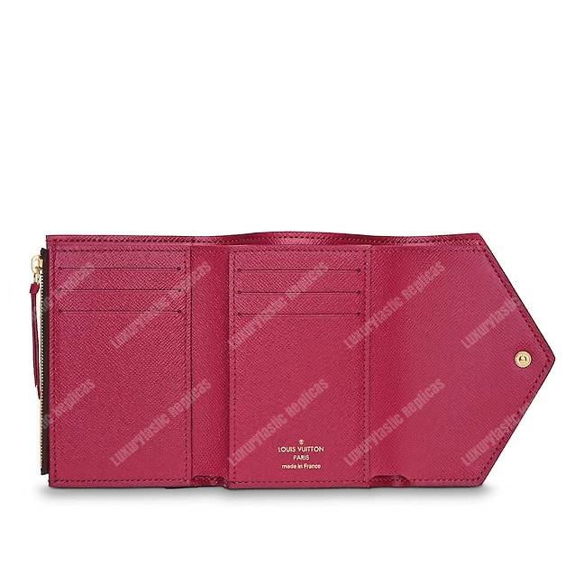 LV Victorine Wallet Monogram Fuchsia