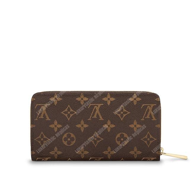 LV Zippy Wallet Monogram Fuchsia