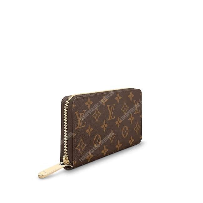 LV Zippy Wallet Monogram Fuchsia