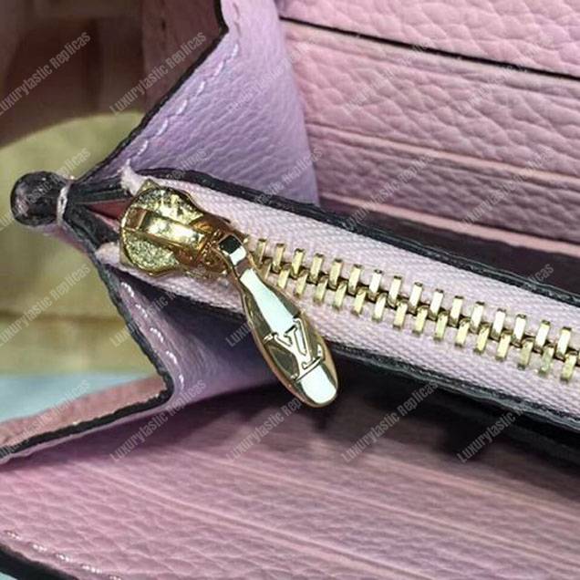 LV Pallas Wallet Monogram Canvas Rose Ballerine Pink