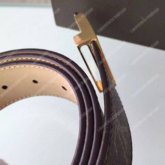 LV Initiales 40MM Belt Monogram Canvas