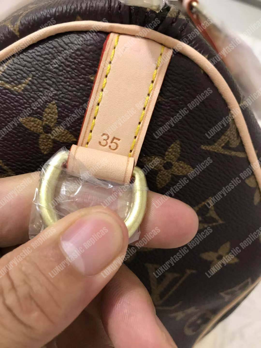 LV Speedy Bandouliere 35 Monogram