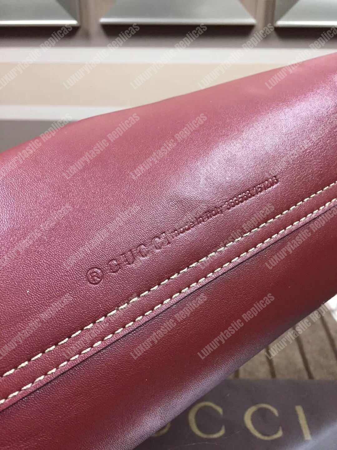 G*u*i gg blooms reversible tote