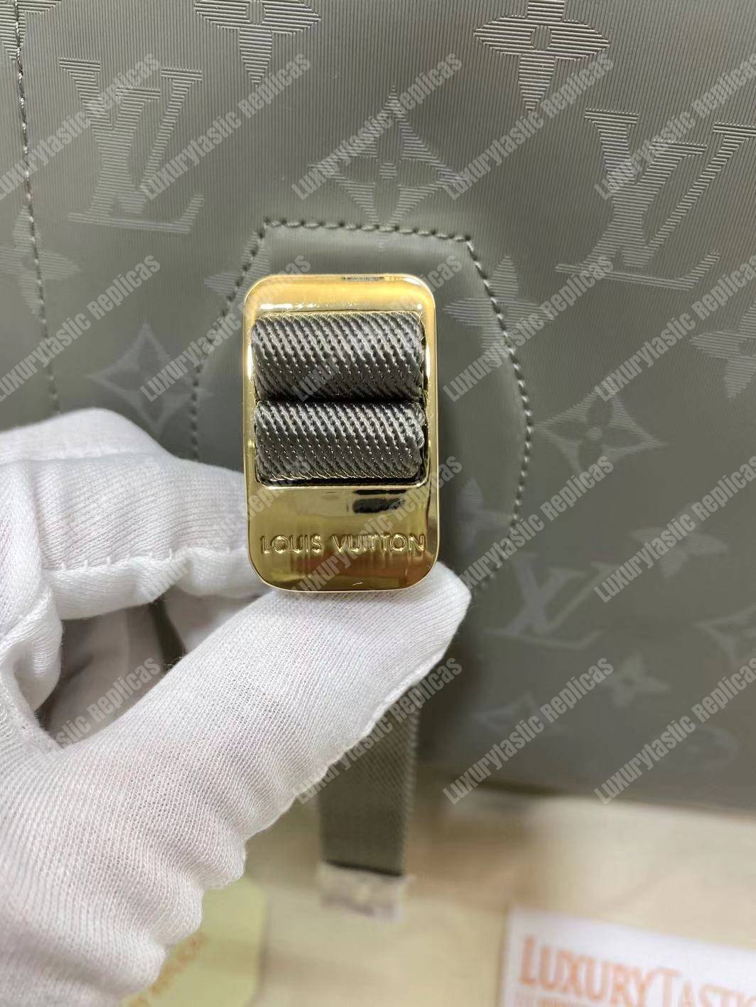 LV Backpack GM Monogram Titanium