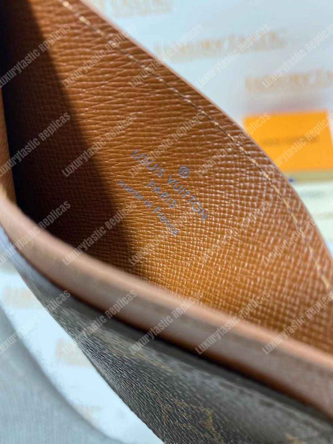 LV Card Holder Monogram Canvas Armagnac