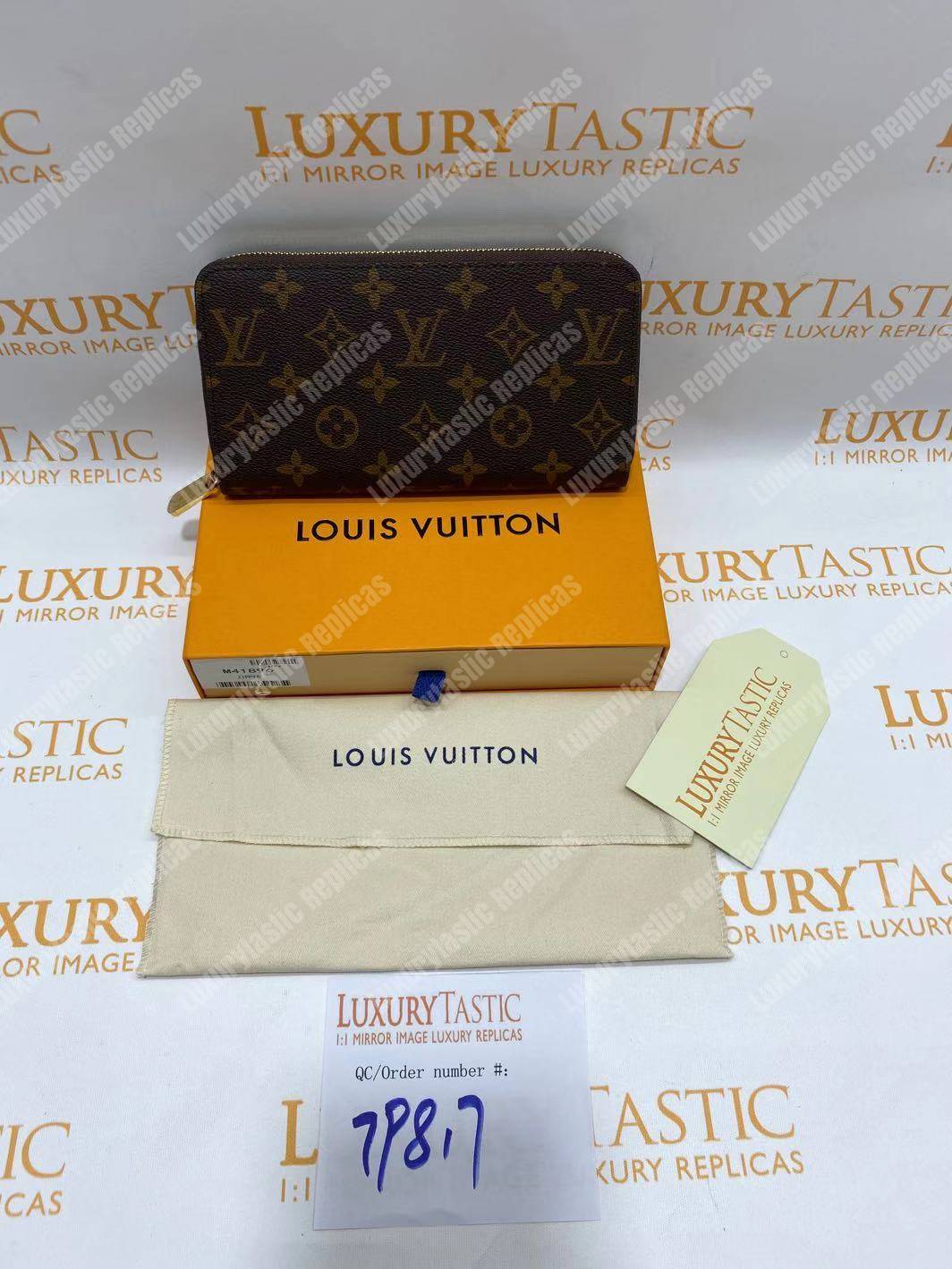 LV Zippy Wallet Monogram Coquelicot