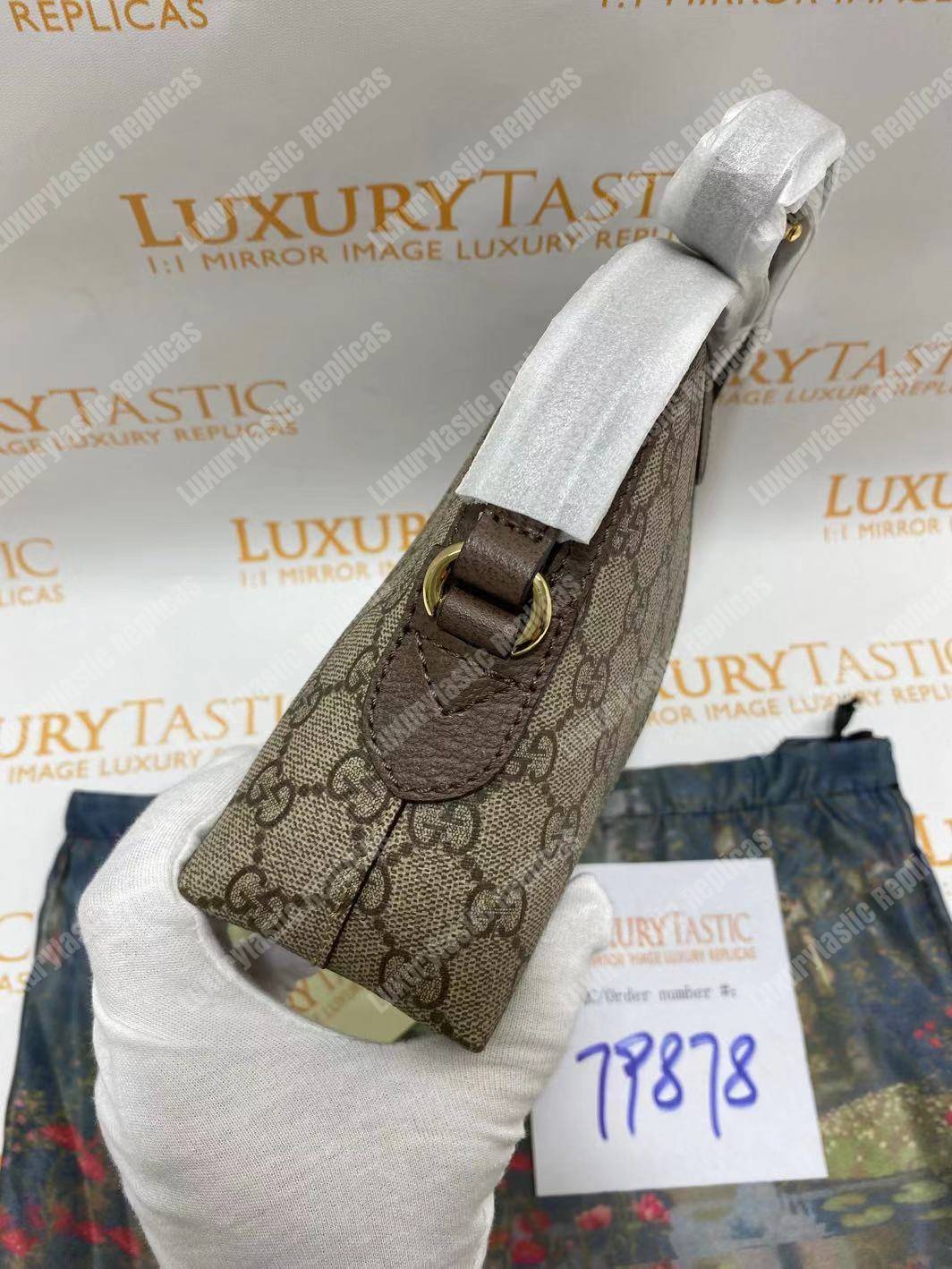 G*u*i ophidia gg small shoulder bag ebony/beige