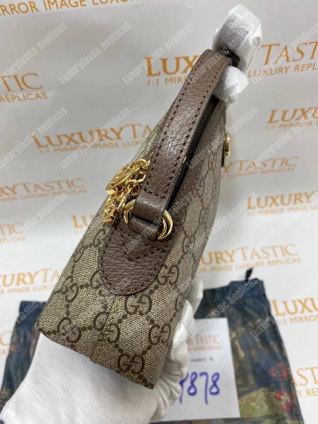 G*u*i ophidia gg small shoulder bag ebony/beige