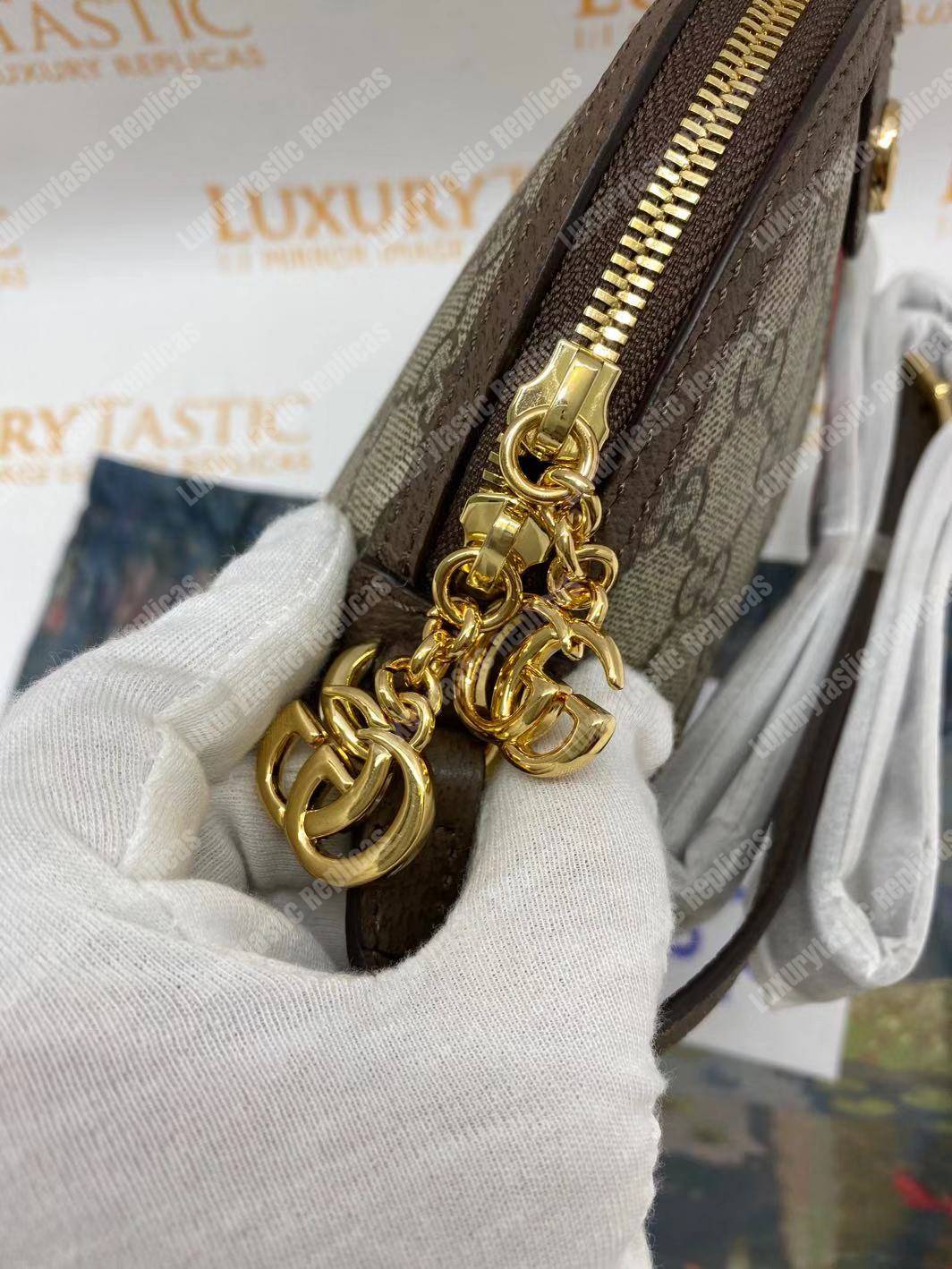 G*u*i ophidia gg small shoulder bag ebony/beige