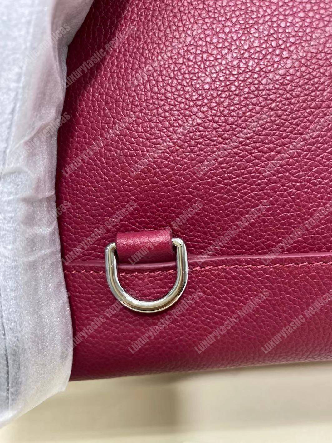 LV Lockme Backpack Lie De Vin Etain Creme