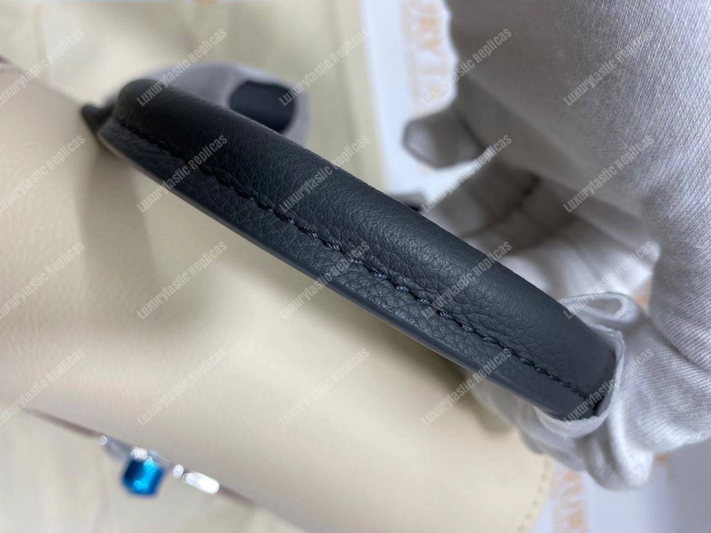 LV Lockme Backpack Lie De Vin Etain Creme