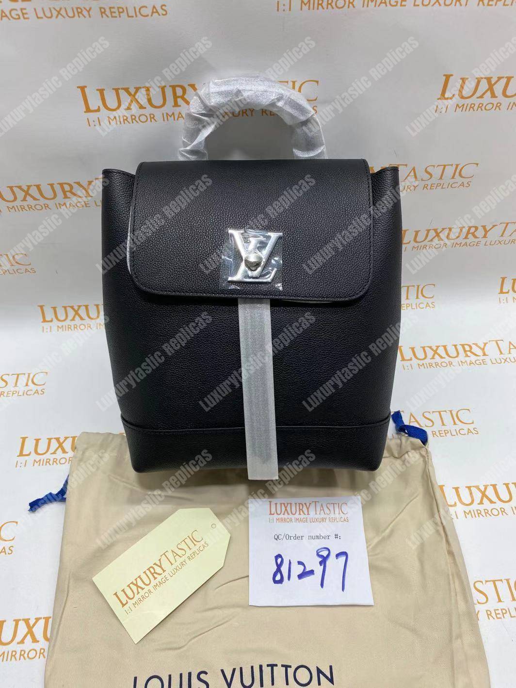 LV Lockme Backpack Noir