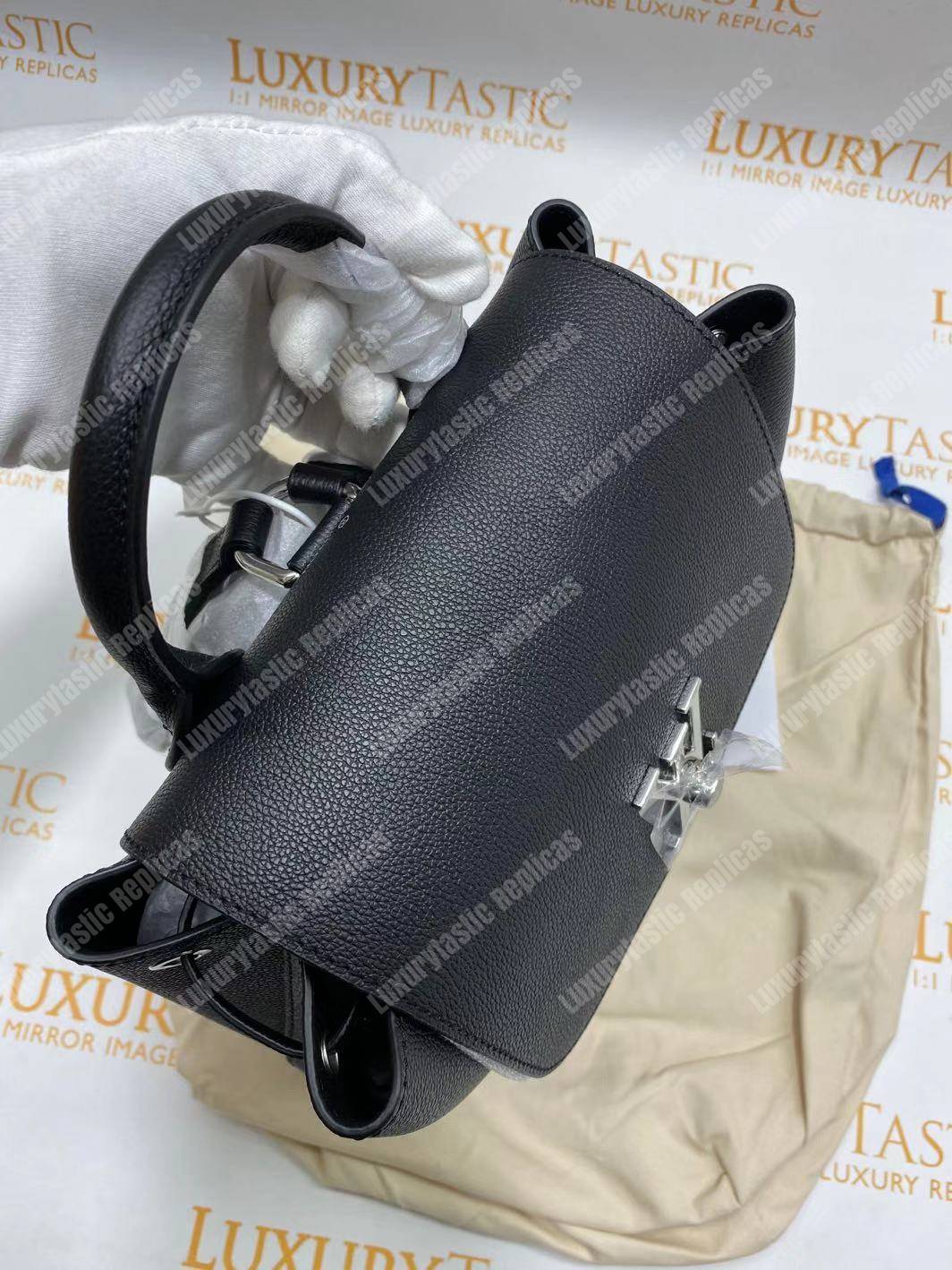 LV Lockme Backpack Noir