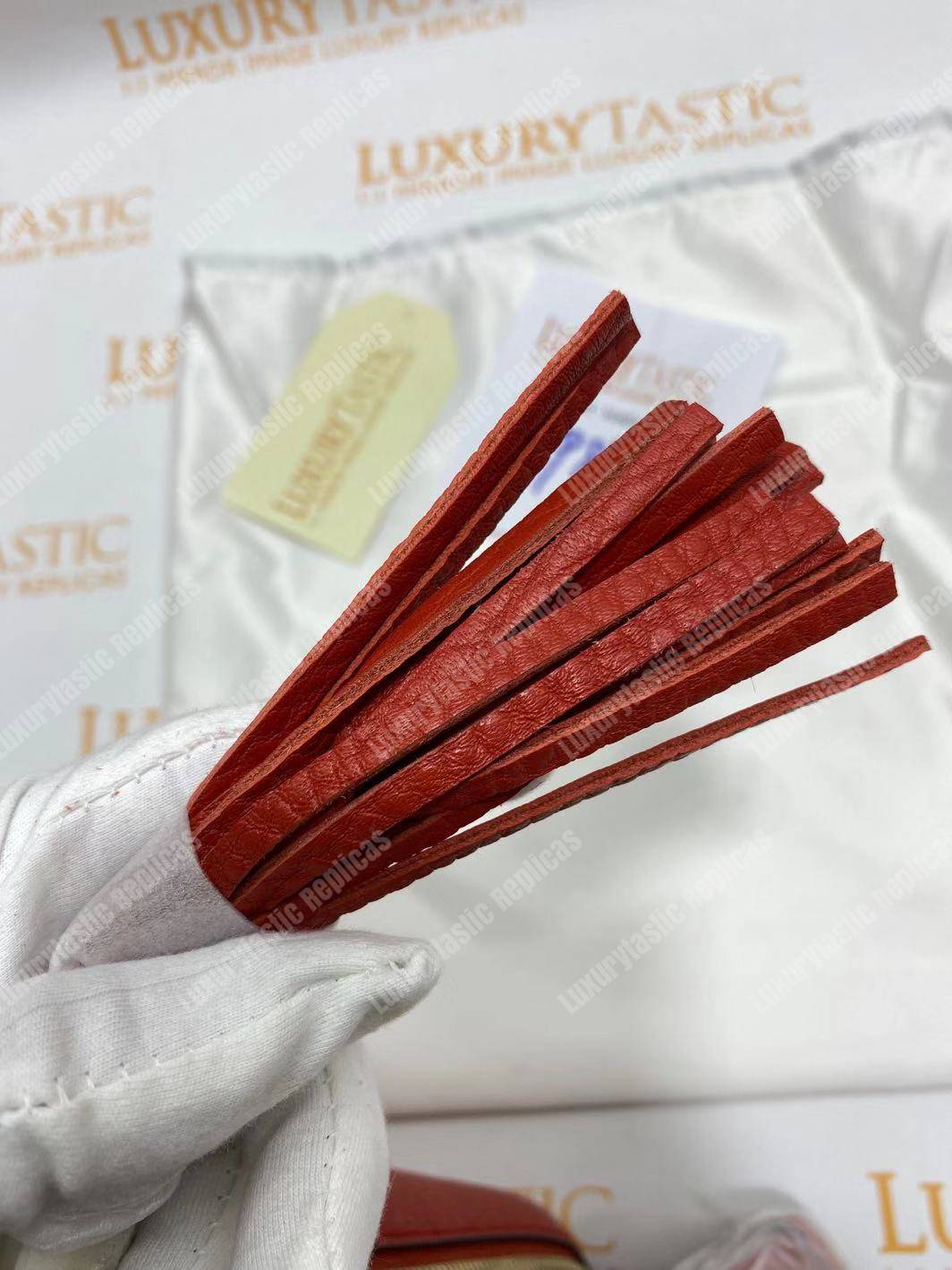 G*u*i soho small leather disco bag red