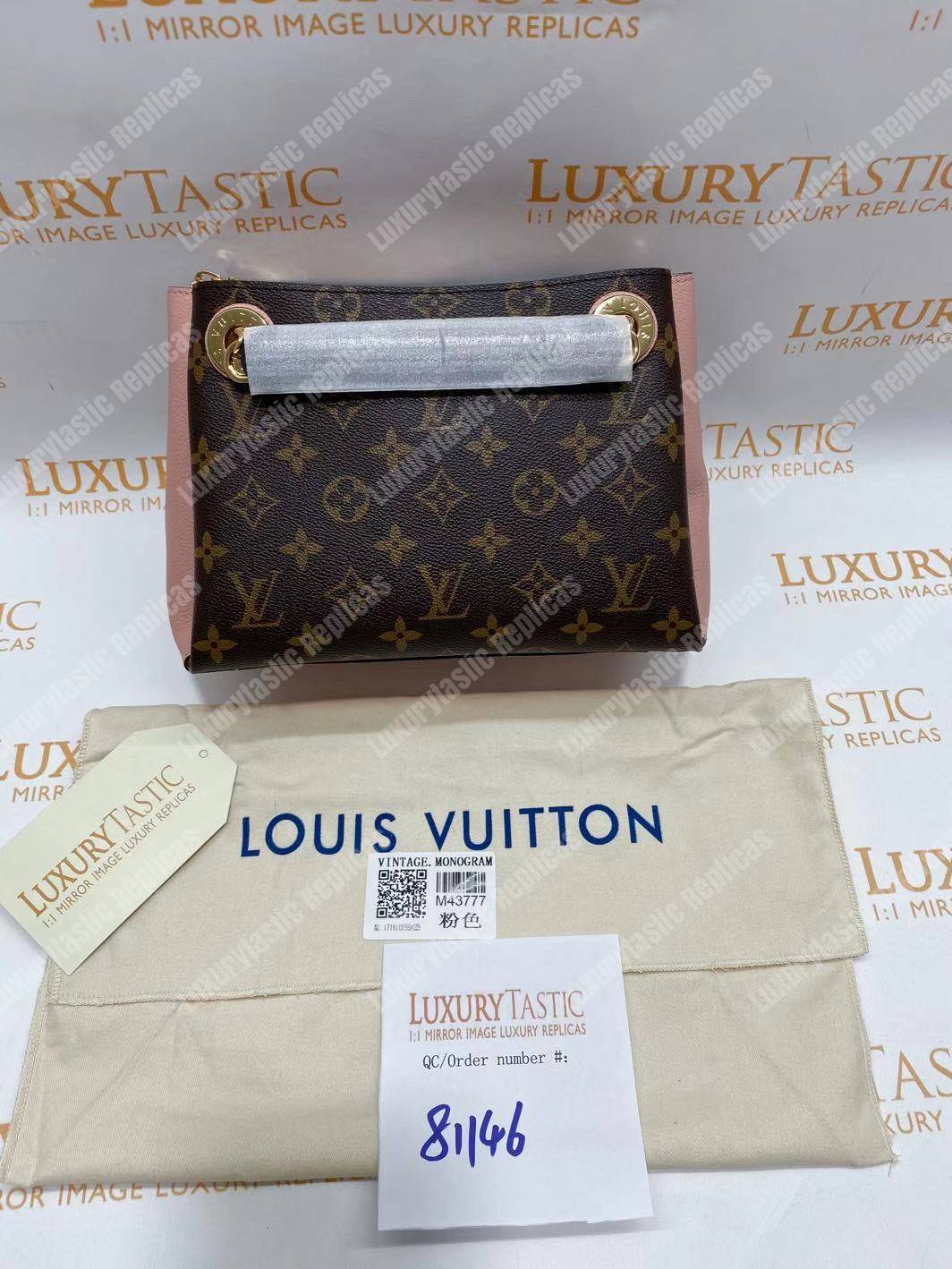 LV Surene BB Handbag Monogram Rose Poudre