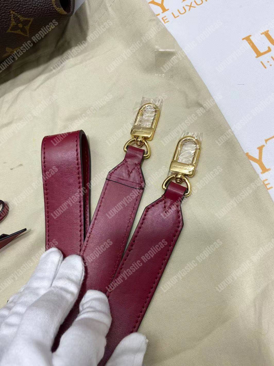 LV Flower Zipped Tote Pm Monogram canvas Lie de Vin