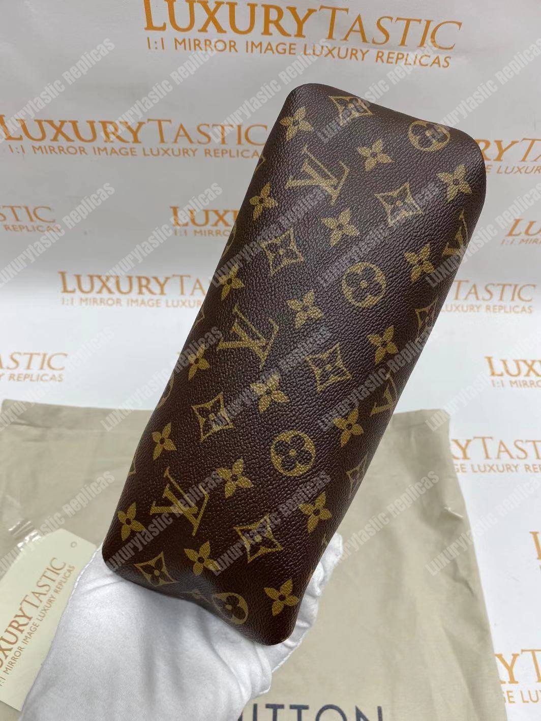 LV Flower Zipped Tote Pm Monogram canvas Lie de Vin