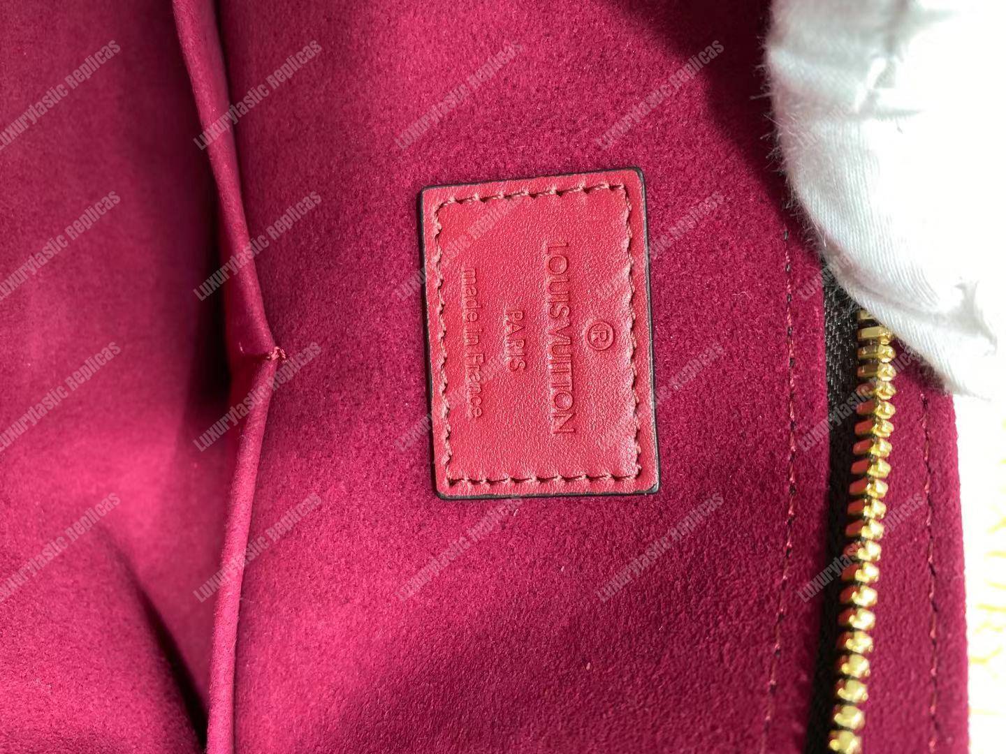 LV Flower Zipped Tote Pm Monogram canvas Lie de Vin