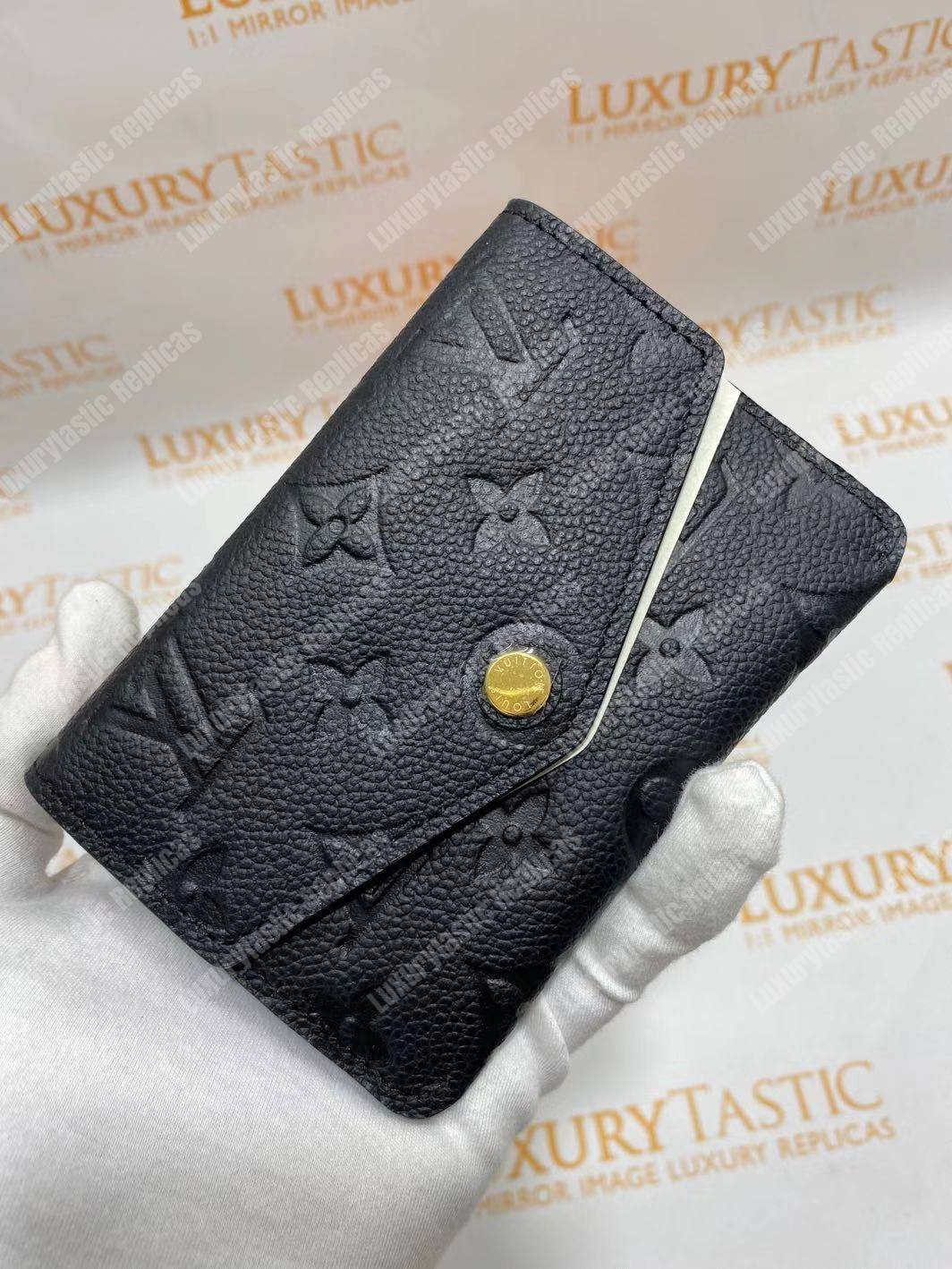LV Key Pouch Monogram Empreinte Noir