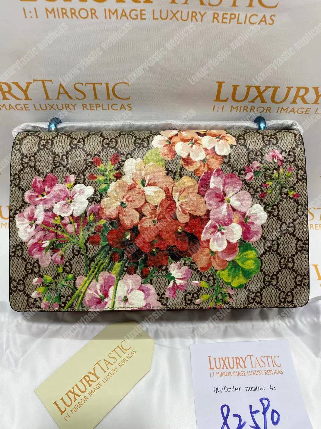 G*u*i dionysus gg sup*e blooms shoulder bag burgundy