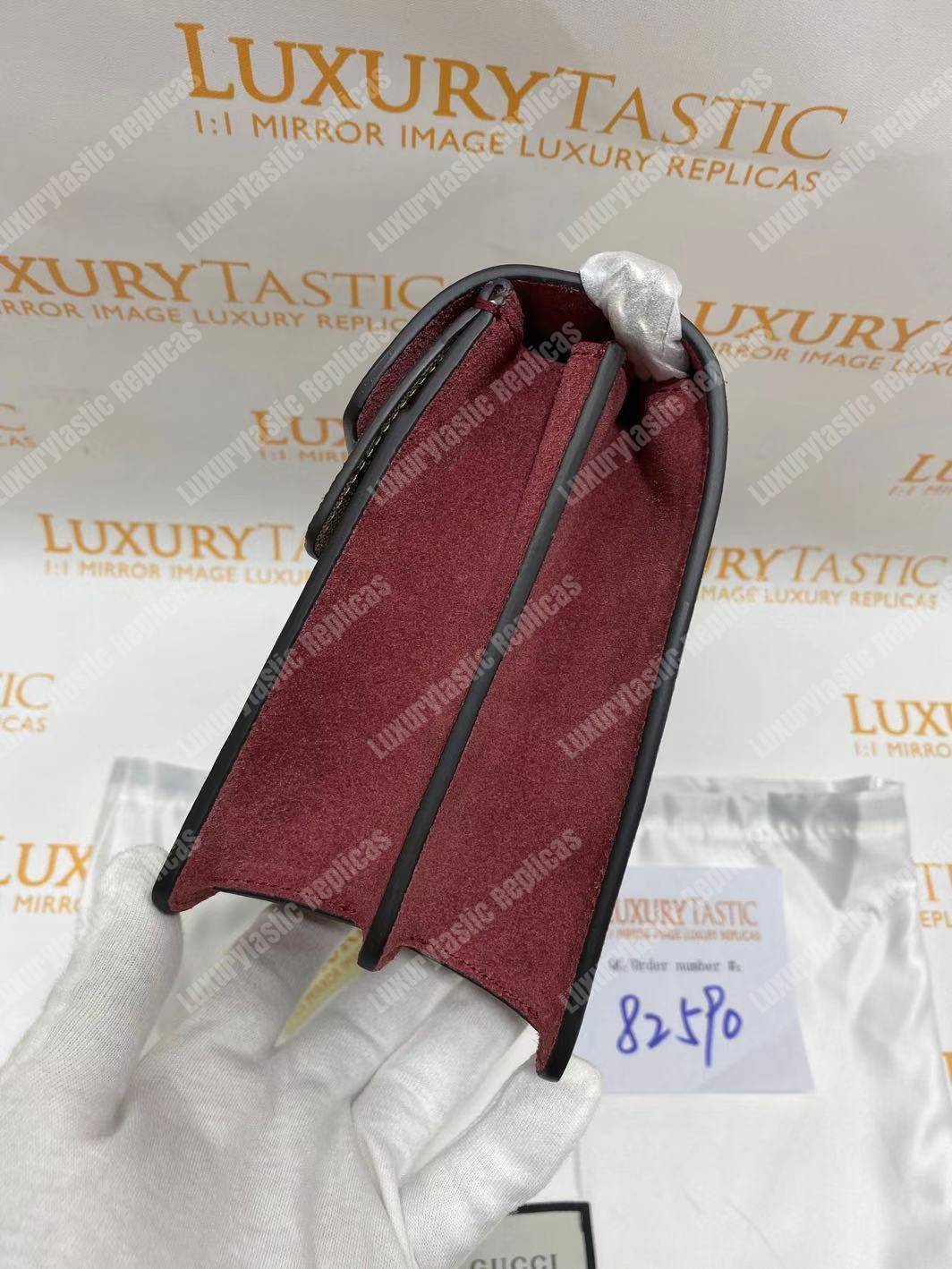 G*u*i dionysus gg sup*e blooms shoulder bag burgundy