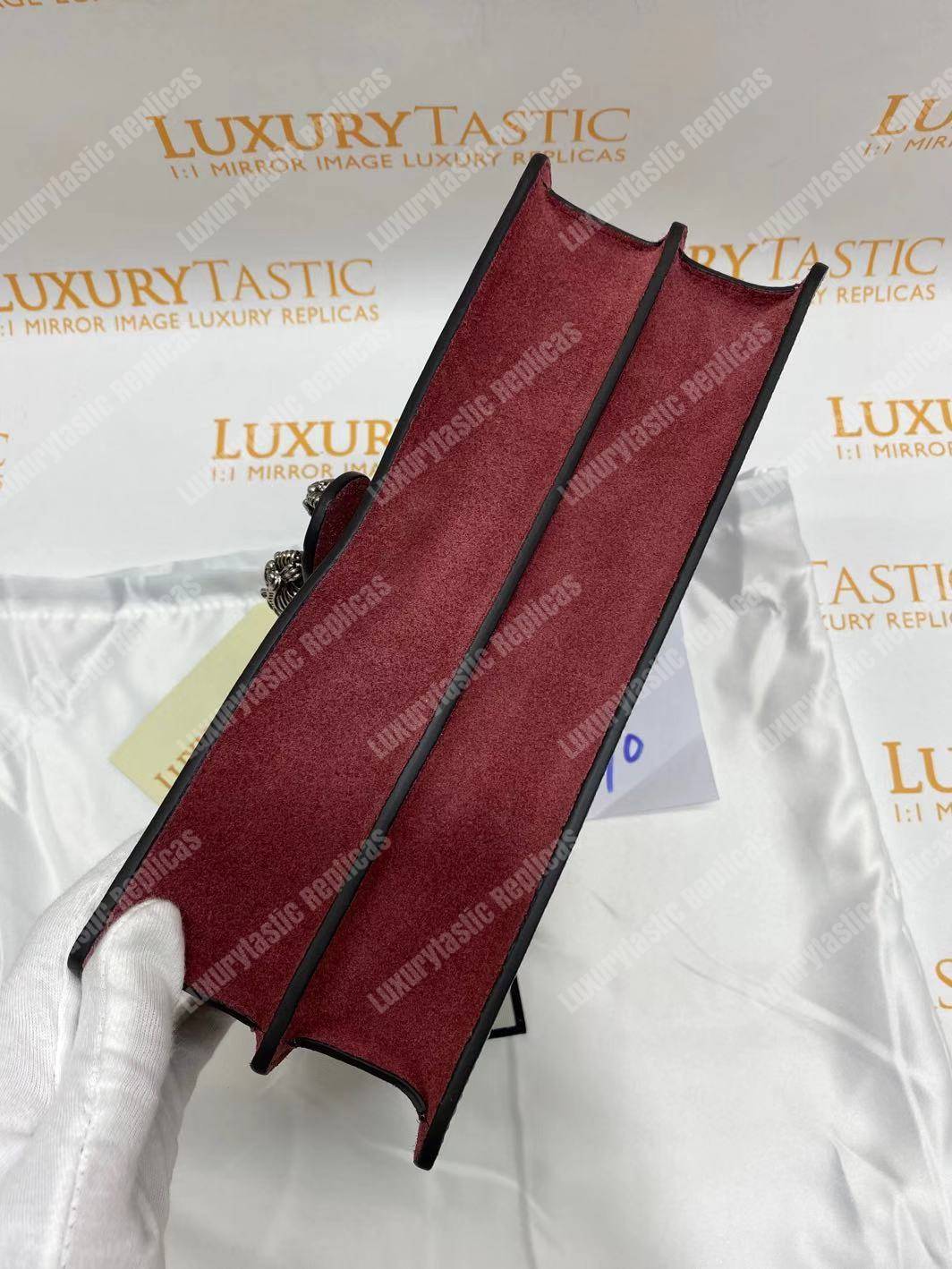 G*u*i dionysus gg sup*e blooms shoulder bag burgundy