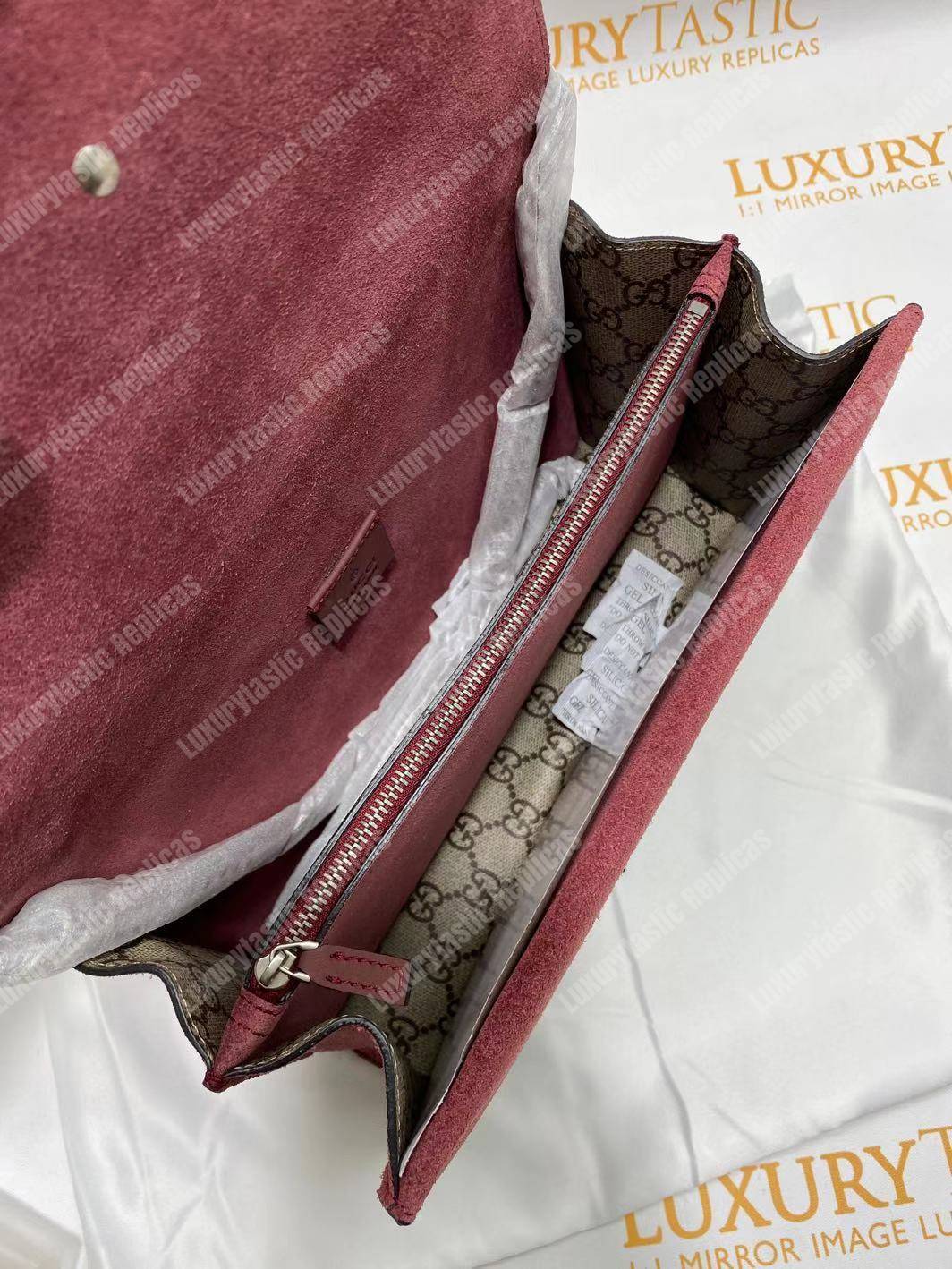 G*u*i dionysus gg sup*e blooms shoulder bag burgundy