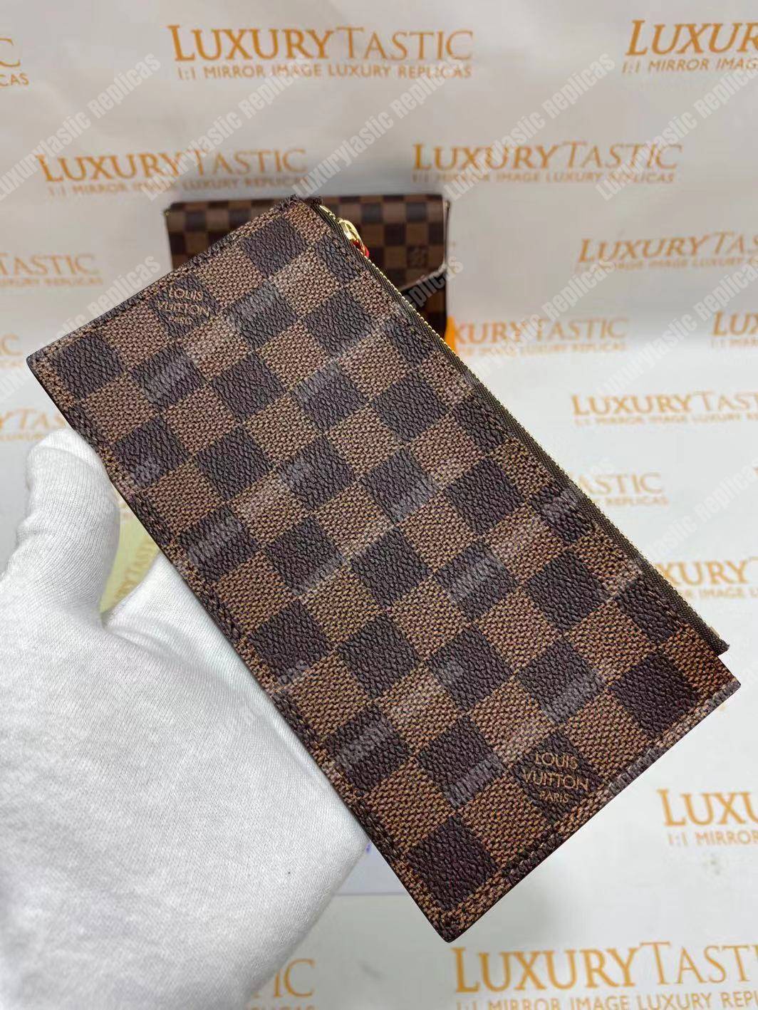 LV Pochette Felicie Damier Ebene