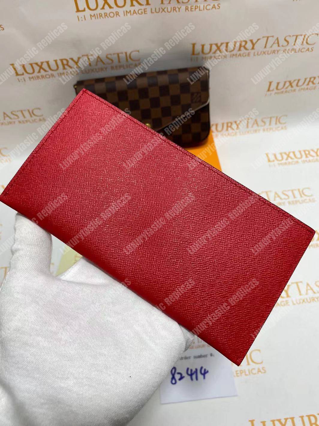 LV Pochette Felicie Damier Ebene