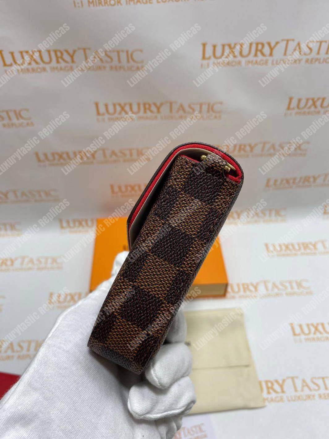 LV Pochette Felicie Damier Ebene