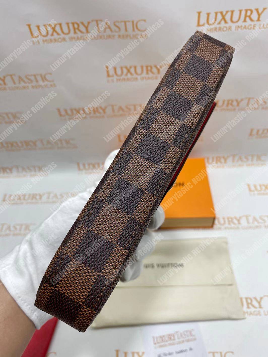 LV Pochette Felicie Damier Ebene