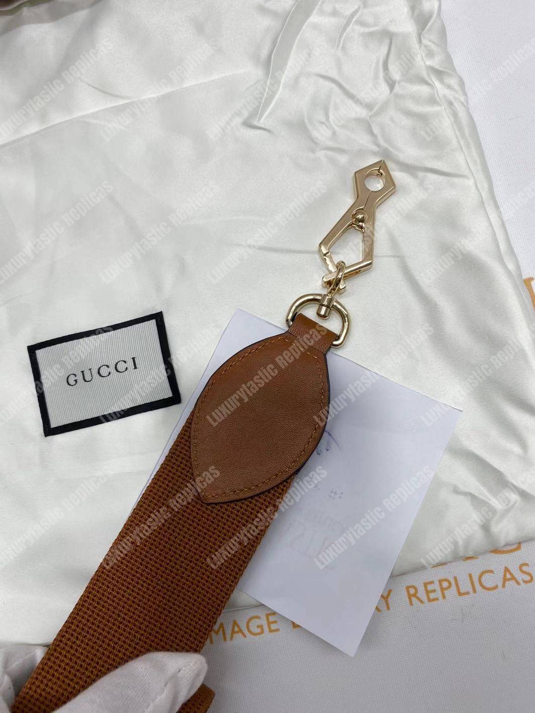 G*u*i vintage canvas shoulder bag