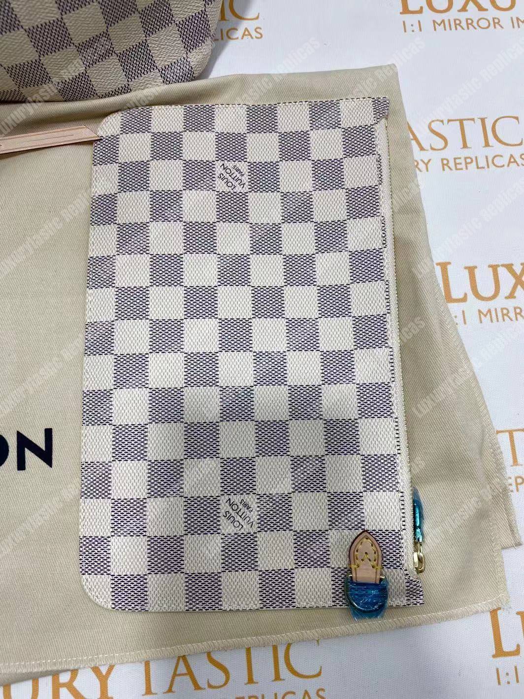 LV Neverfull GM Damier Azur
