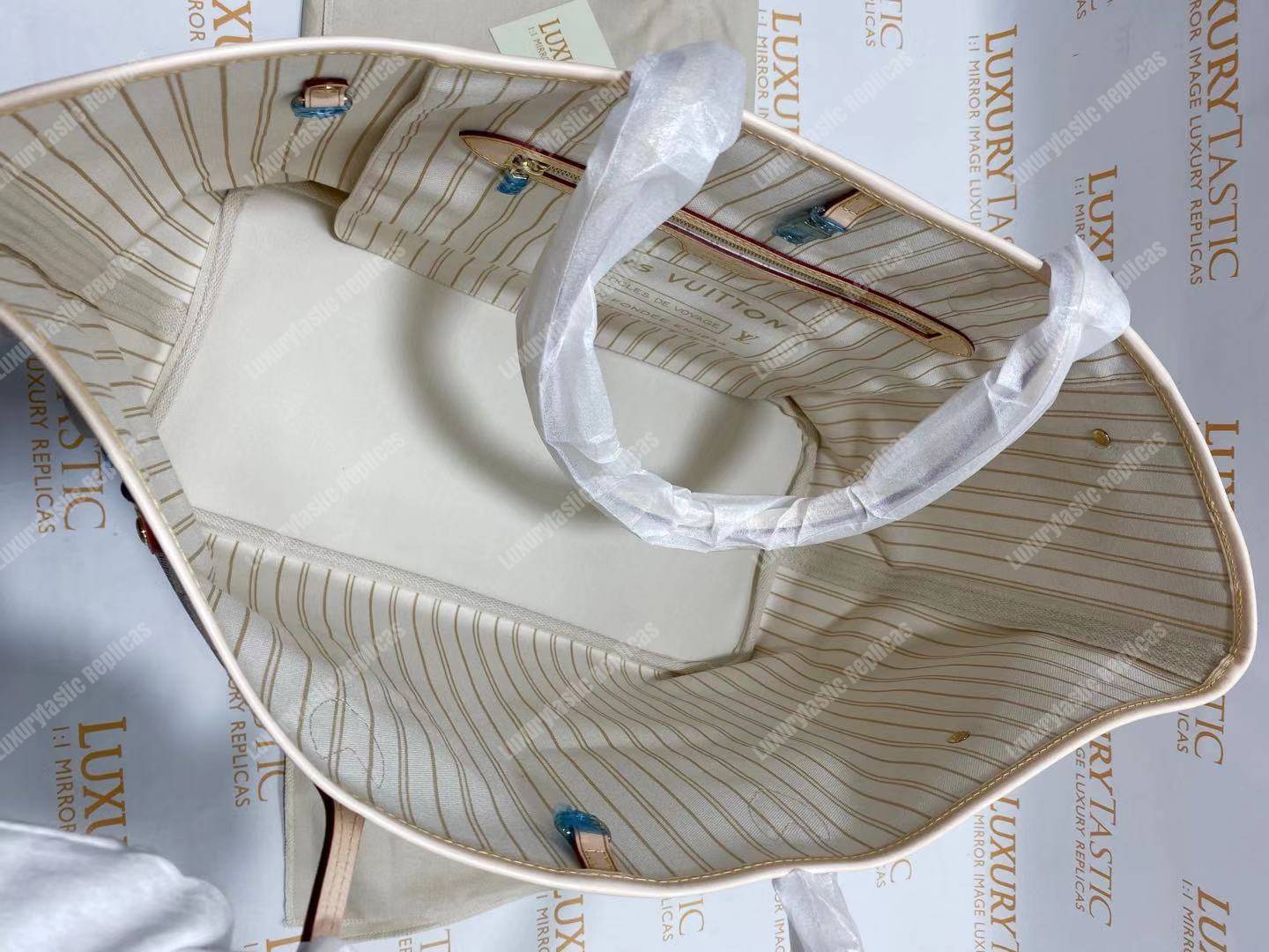 LV Neverfull GM Damier Azur