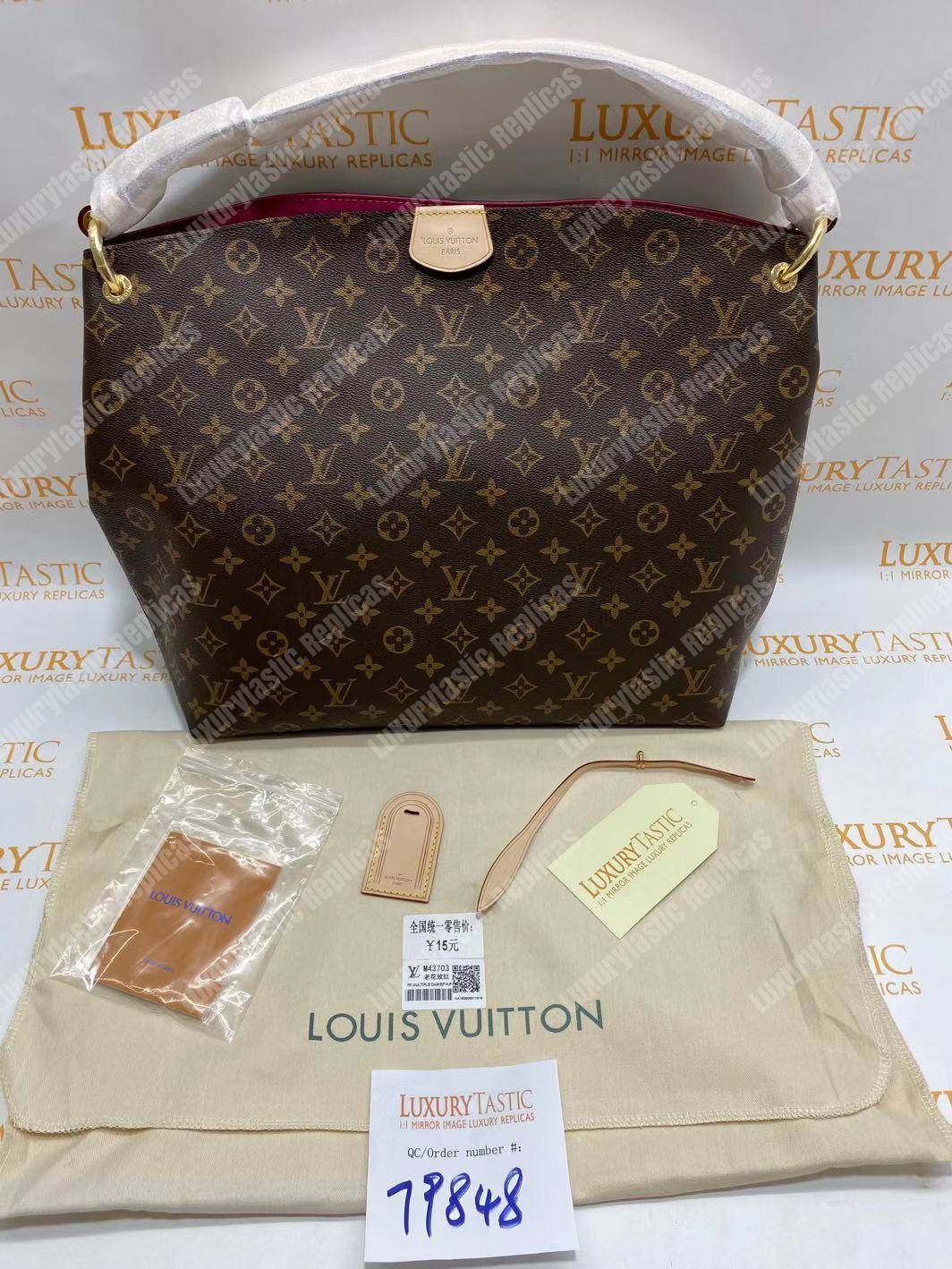 LV Graceful MM Monogram Pivoine