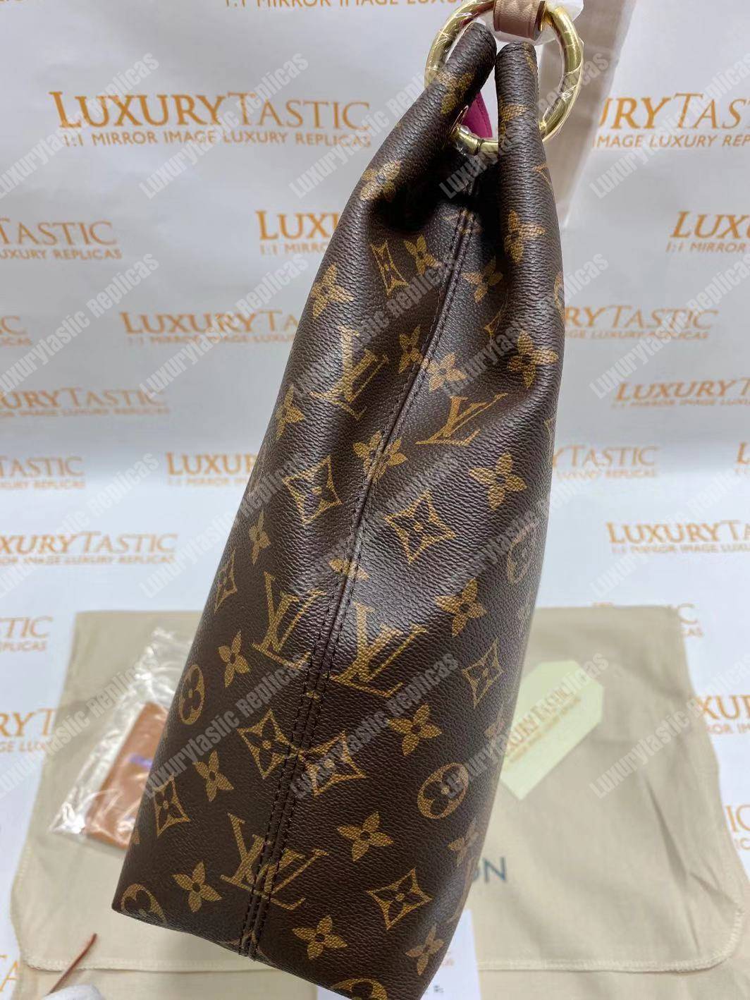 LV Graceful MM Monogram Pivoine