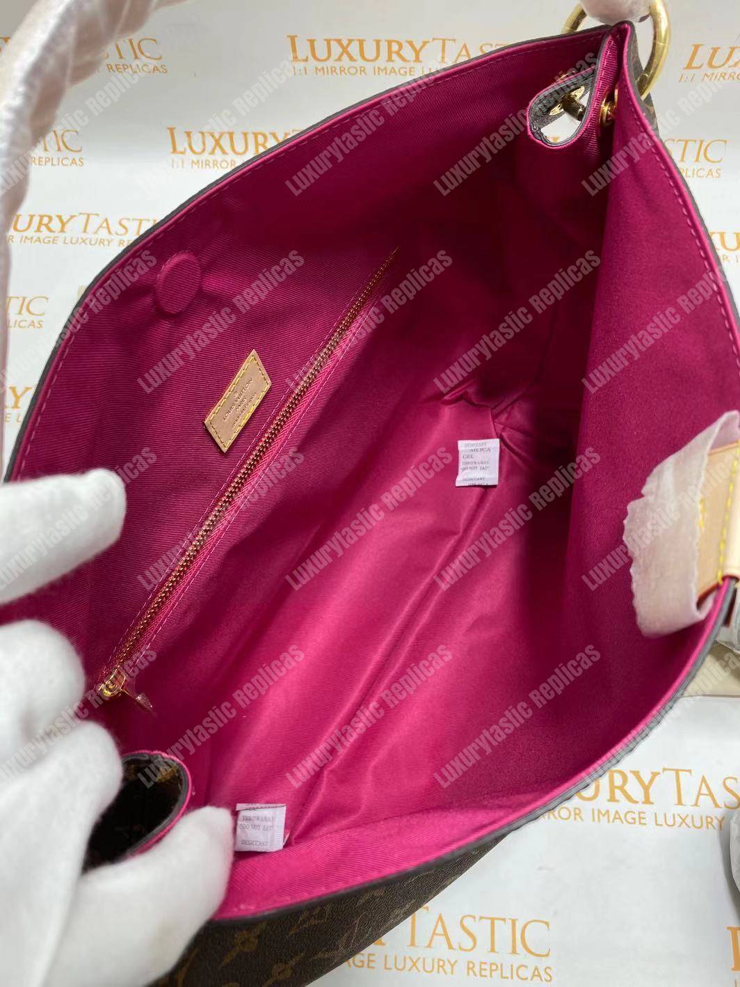 LV Graceful MM Monogram Pivoine