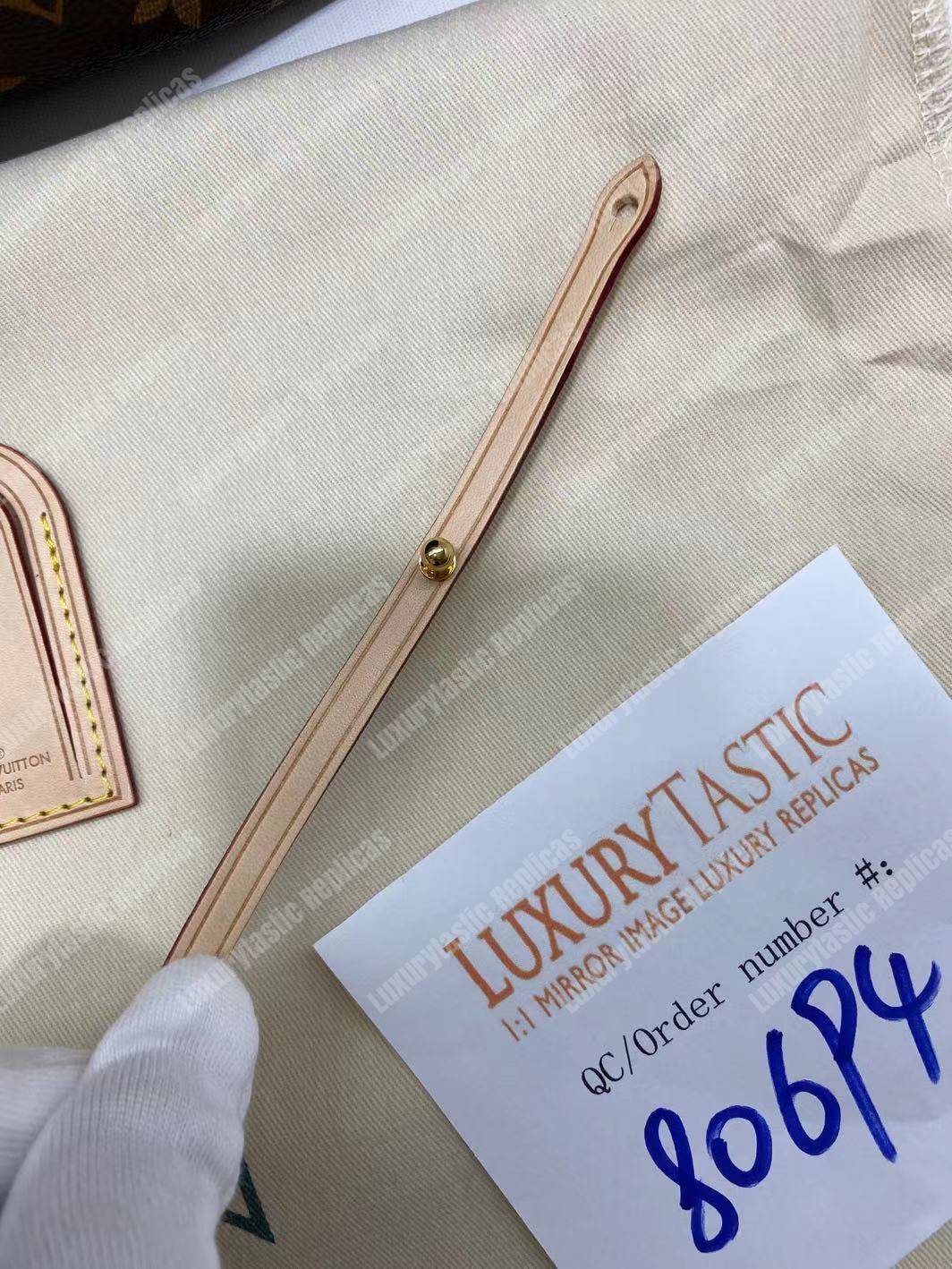 LV Graceful MM Monogram Beige