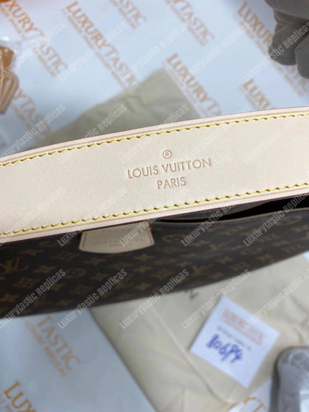 LV Graceful MM Monogram Beige