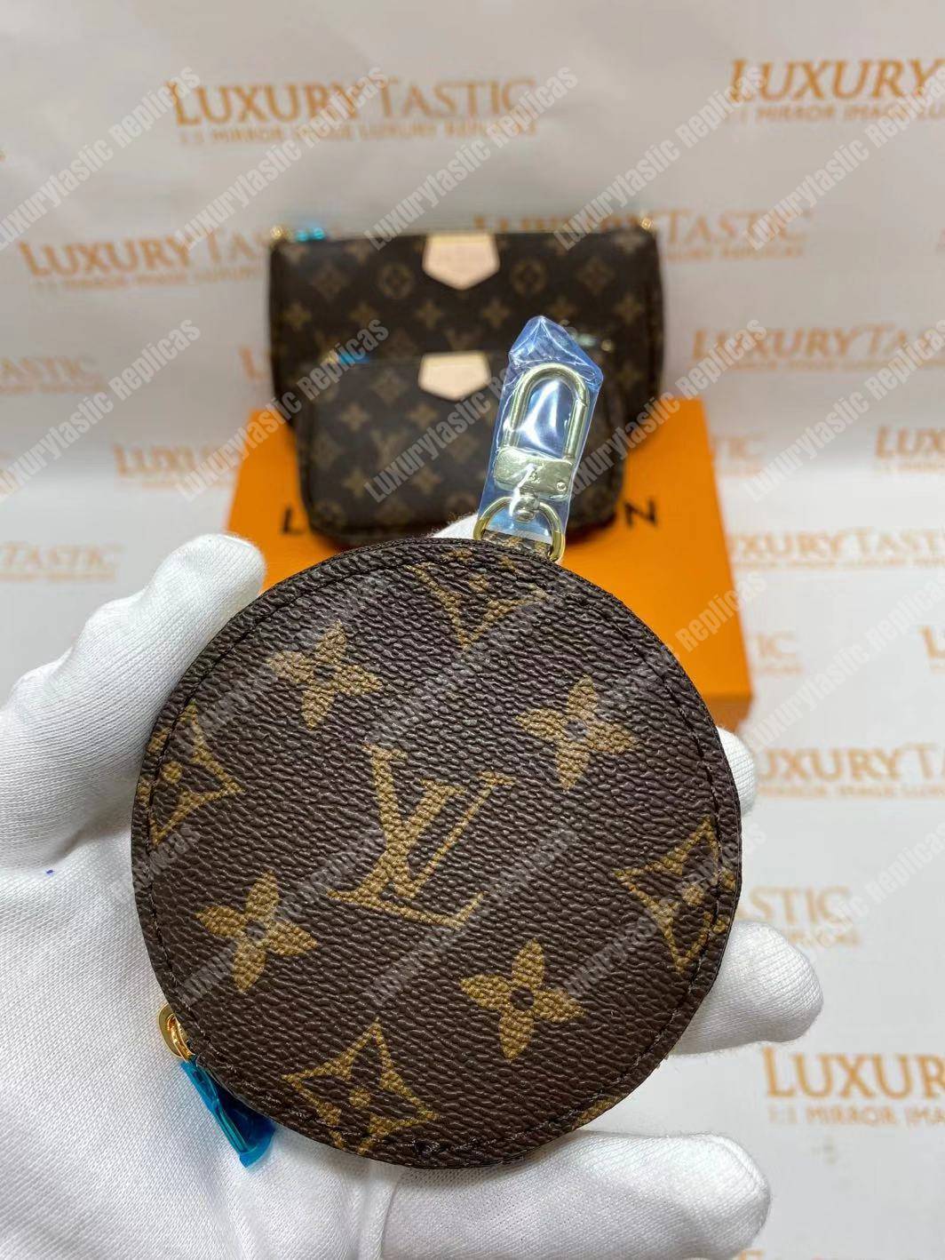 LV Multi Pochette Accessoires Digital Exclusive Prelaunch Monogram Khaki