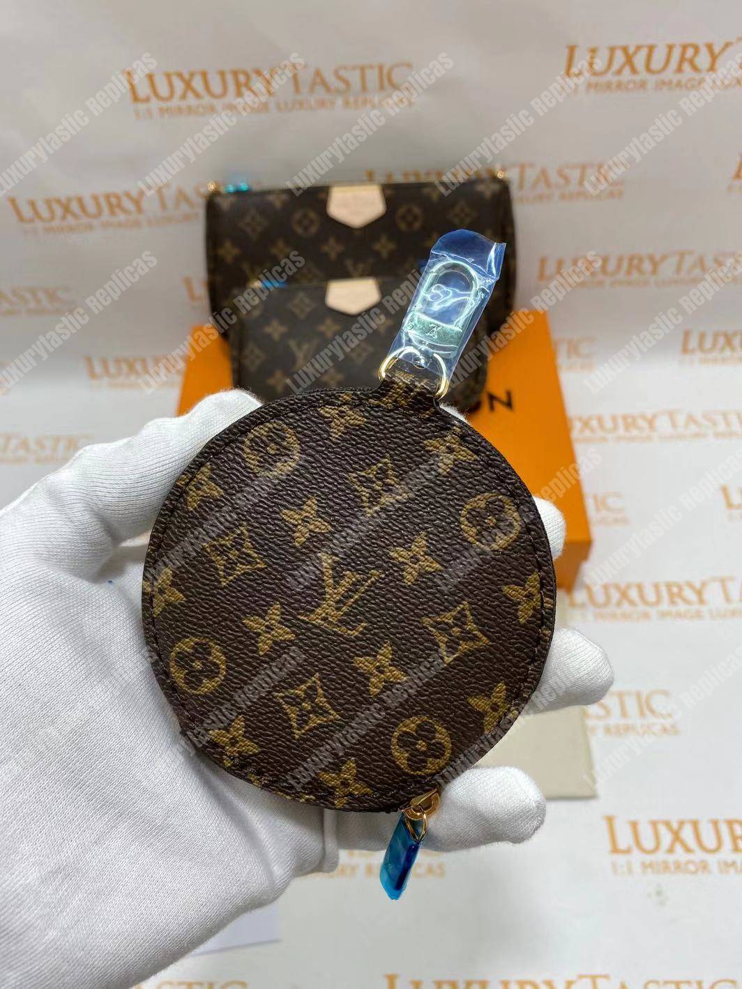 LV Multi Pochette Accessoires Digital Exclusive Prelaunch Monogram Khaki