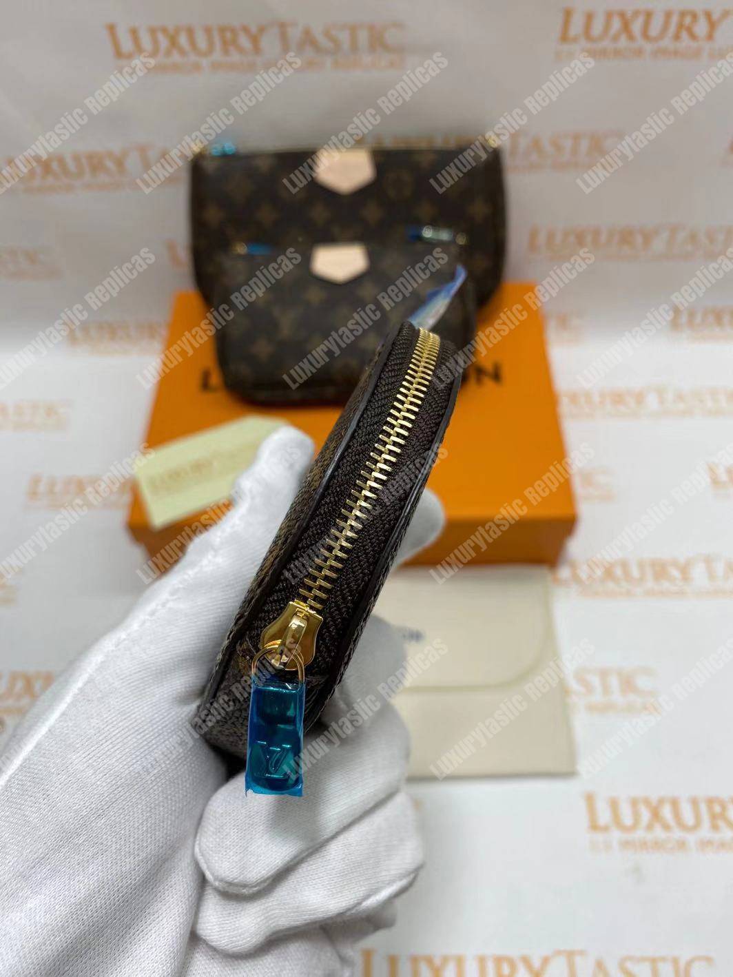 LV Multi Pochette Accessoires Digital Exclusive Prelaunch Monogram Khaki