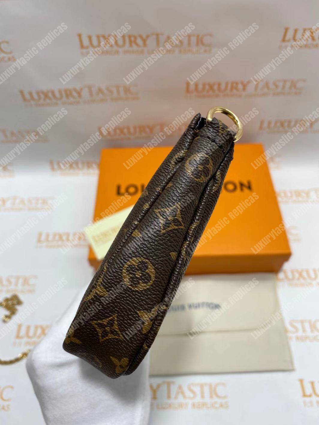 LV Multi Pochette Accessoires Digital Exclusive Prelaunch Monogram Khaki