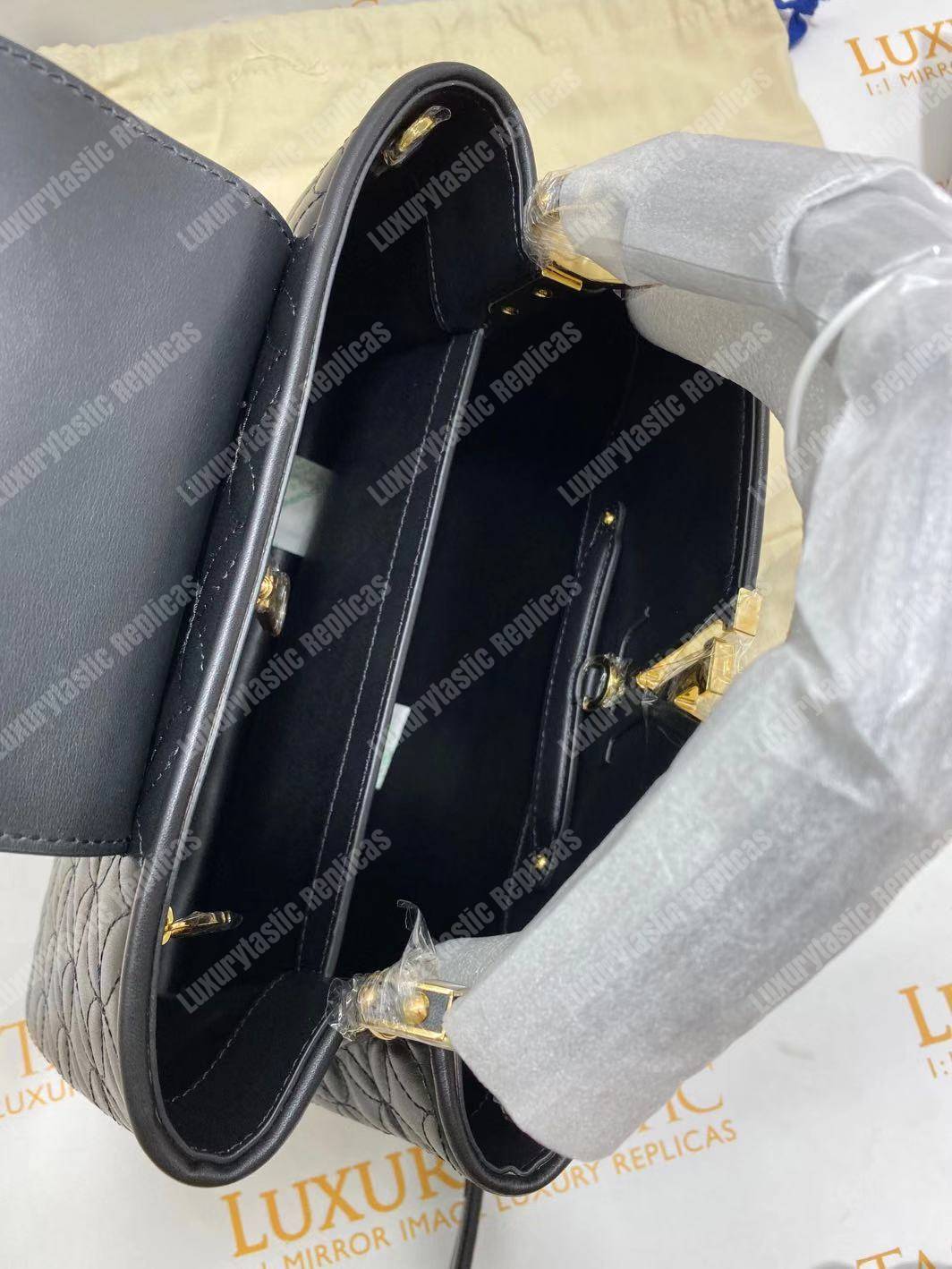 LV Capucines PM Lambskin