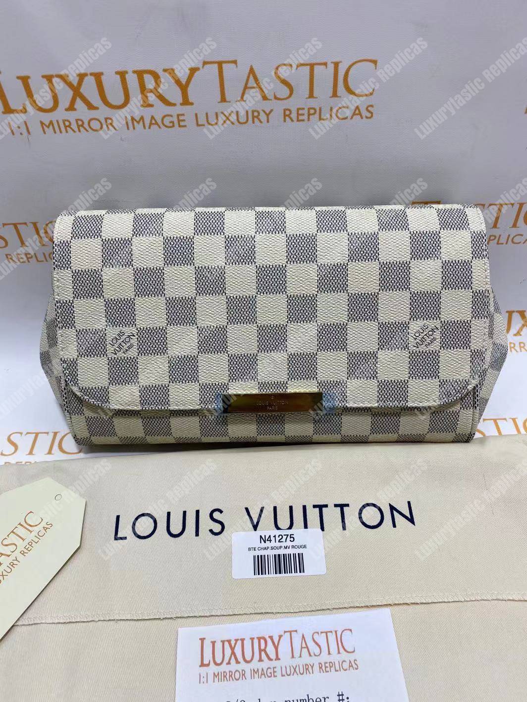 LV Favorite MM Damier Azur